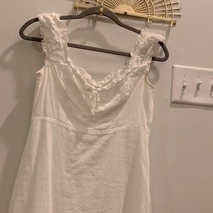 White Short Dress